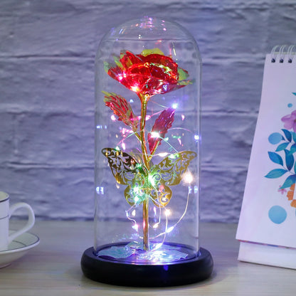 Eternal Bloom LED Rose Lamp